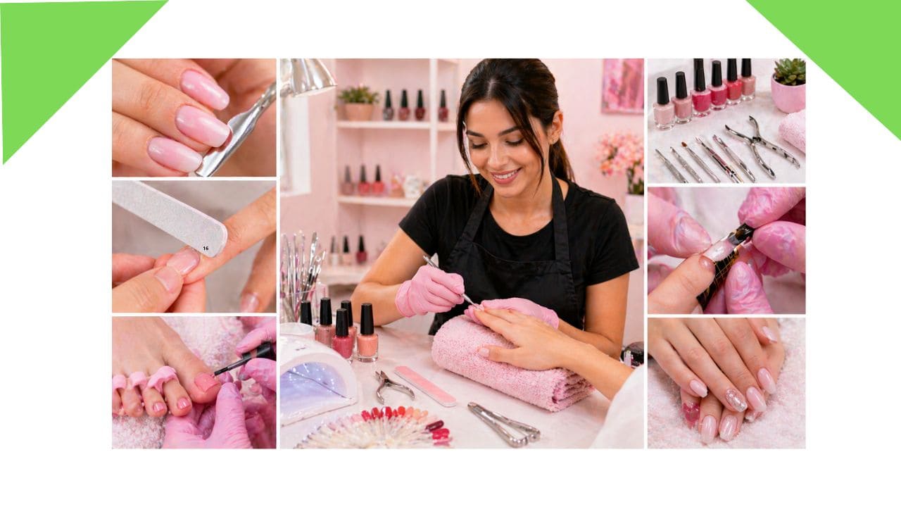 Curso completo de manicure focado em cuidados e estética das unhas com formação profissional