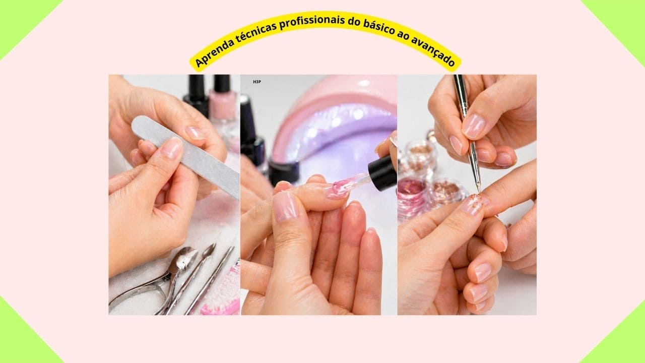 Curso de manicure focado no desenvolvimento de habilidades para atuação no mercado da beleza profissional