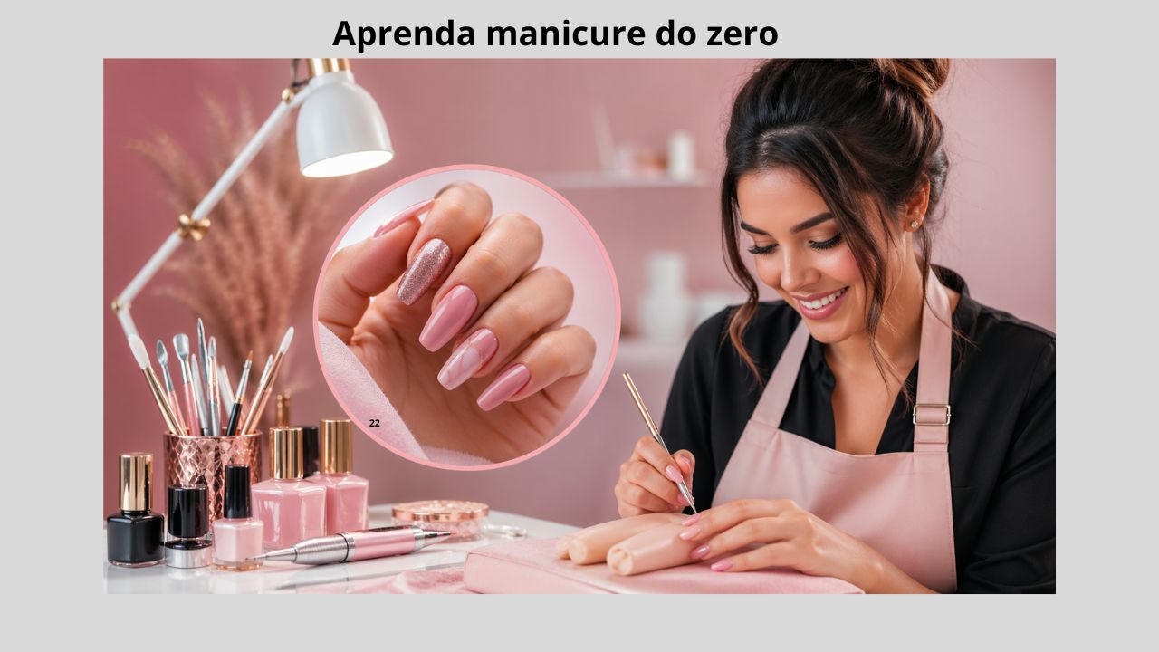 Curso de manicure que ensina a transformar a paixão por unhas em uma carreira lucrativa na área da beleza