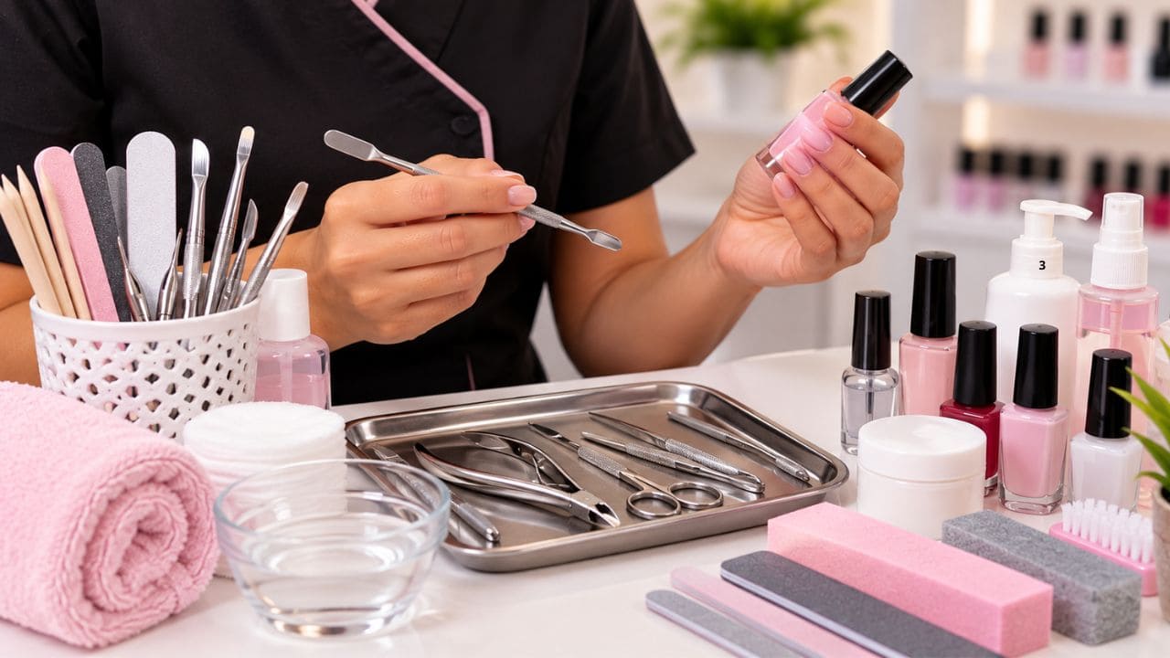 Como escolher instrumentos e produtos adequados para cada serviço de manicure e pedicure 