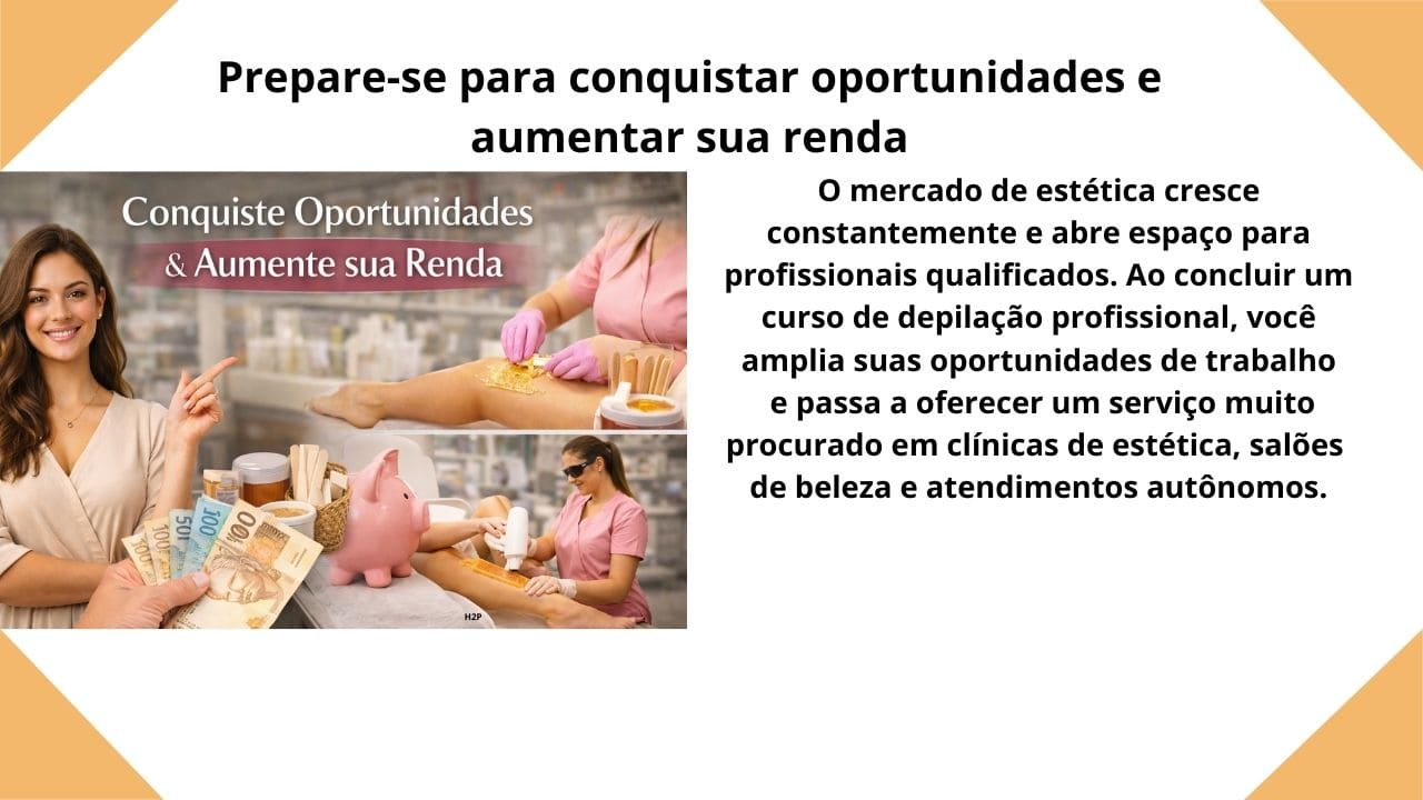 Convite para se preparar e aproveitar novas oportunidades profissionais.