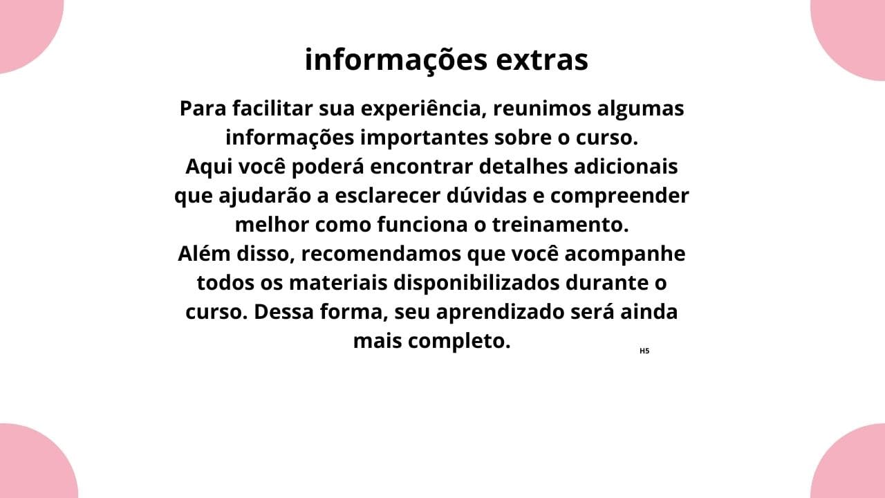 Seção com links e informações adicionais relacionadas ao conteúdo.