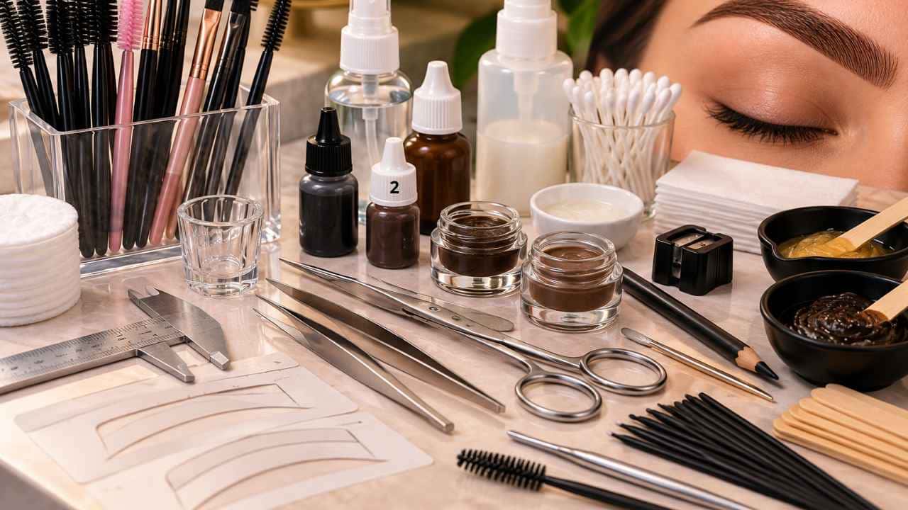 técnicas profissionais para modelagem e design de sobrancelhas 