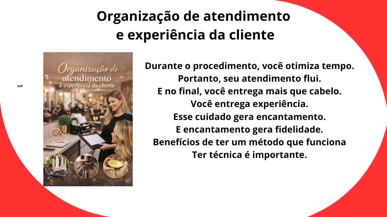 Imagem de salão organizado com profissional atendendo uma cliente, materiais bem dispostos e clima acolhedor, representando organização de atendimento e experiência da cliente no Curso de Mechas Perfeitas.