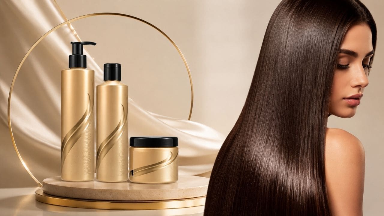 imagem do KIT PROGRESSIVA ARK LINE LISO Kit Progressiva Ark Line Liso Master para alisamento capilar, redução de volume, controle do frizz e brilho intenso em todos os tipos de cabelo.
