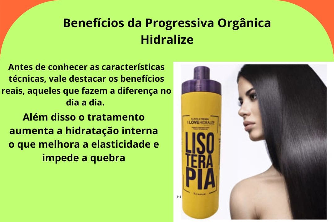 Aqui estão algumas opções de texto alternativo para o título “Benefícios da 
Progressiva Orgânica Hidralize
