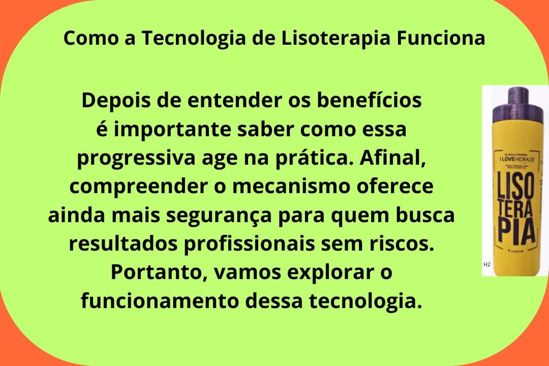 Ilustração explicativa mostrando como a tecnologia de lisoterapia atua no corpo humano por meio de estímulos terapêuticos para melhorar funções físicas e emocionais.