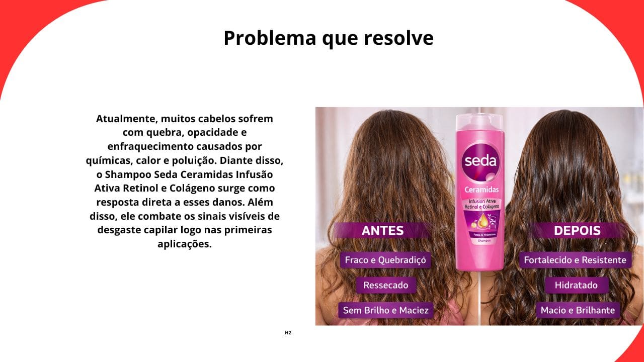 Descrição da dificuldade ou dor principal que é eliminada ou reduzida por um produto, serviço ou ideia.