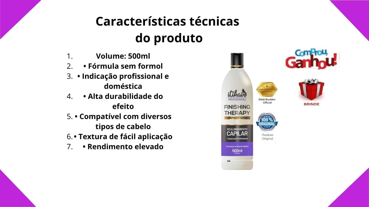 Produtos da linha Progressiva Itihair sem formol exibidos com destaque para sua fórmula técnica, ativos de tratamento e proposta de alisamento com redução de frizz e brilho capilar.