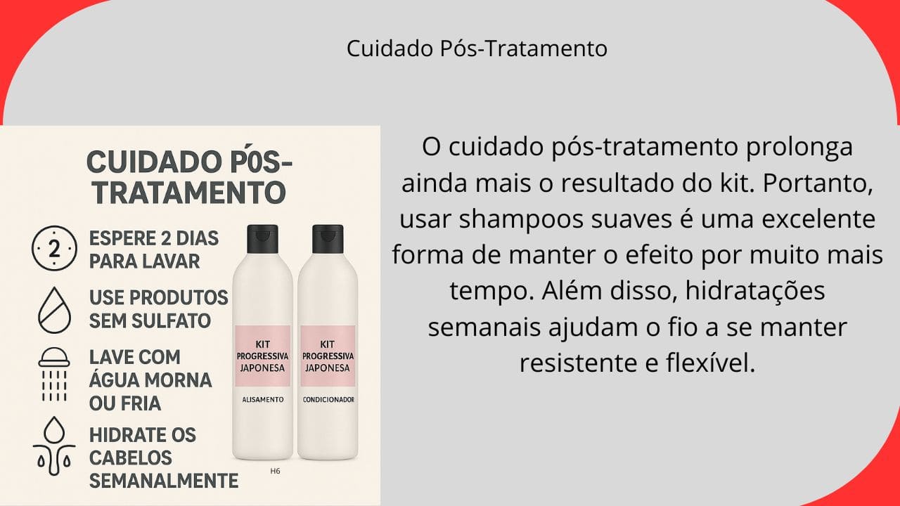 
Seção dedicada aos cuidados pós-tratamento, reunindo palavras-chave e dicas extras.
