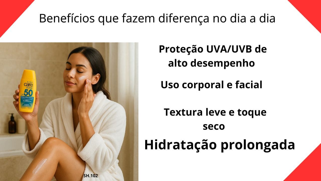 IMAGEM DO Vantagens reais para o cuidado diário da sua pele