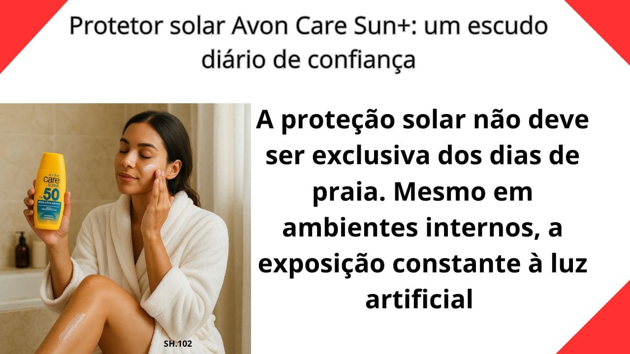 IMAGEM DE Avon Care Sun+: proteção solar diária que sua pele confia