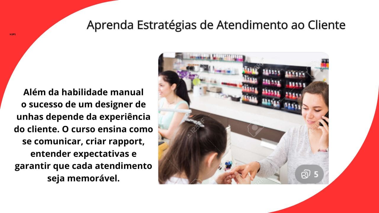 Imagem de uma designer de unhas atendendo clientes e recebendo pagamento pelo serviço realizado.