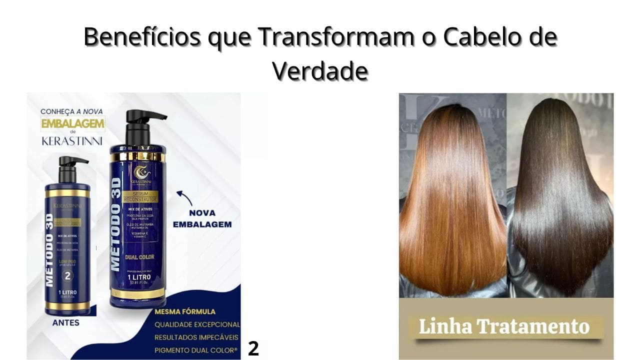 “Ilustração de cabelo saudável, brilhante e bem cuidado, representando benefícios reais que transformam os fios.”