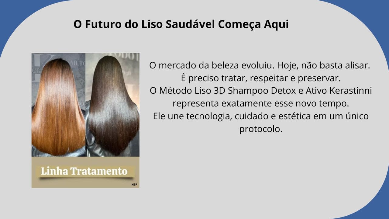 “Mulher com cabelo liso, solto e brilhante em ambiente clean e moderno, representando inovação e cuidado capilar.”