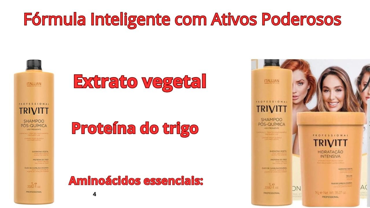 Detalhe de textura de shampoo com ingredientes naturais, representando uma fórmula avançada e potente.