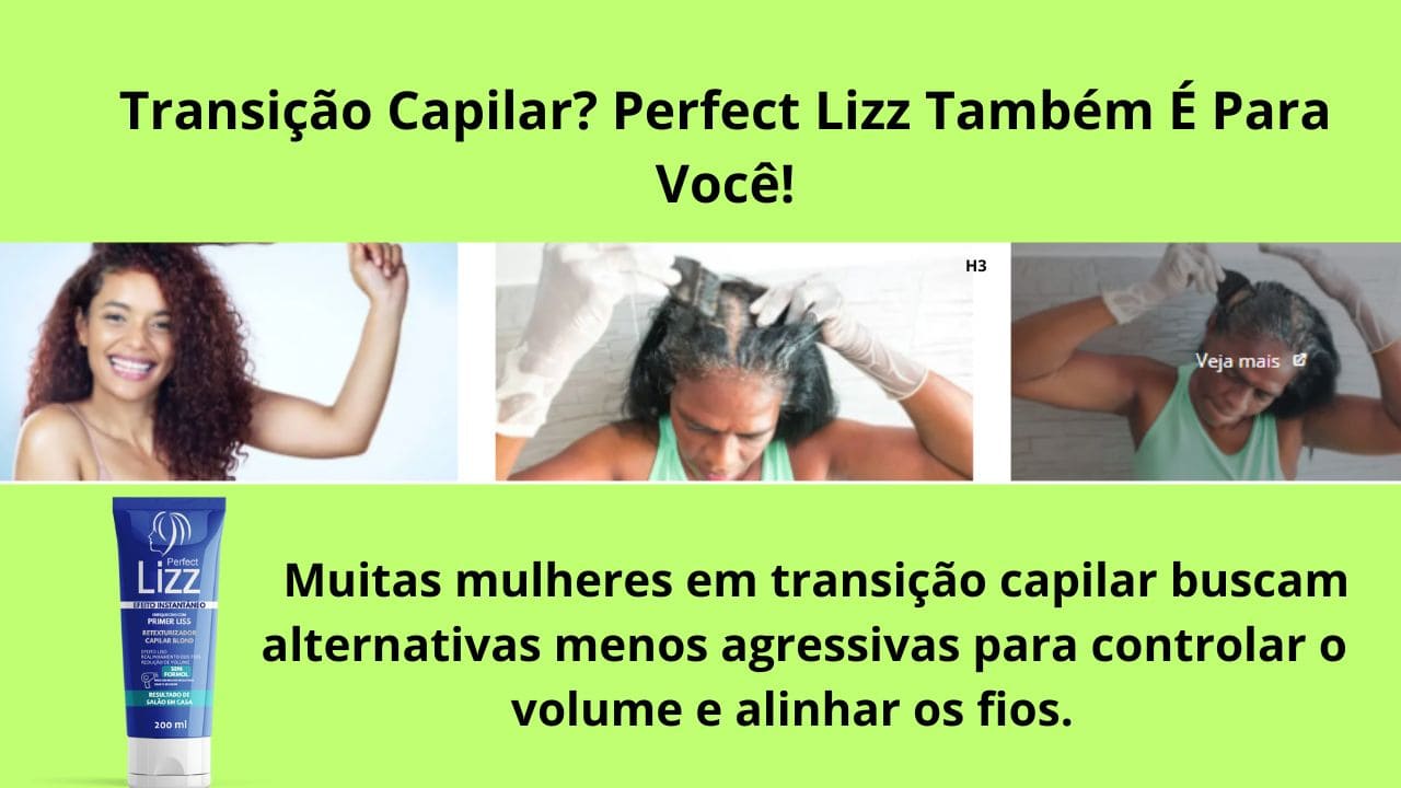 Mulher em transição capilar exibindo a raiz natural e o comprimento mais liso, com aparência saudável e confiante.