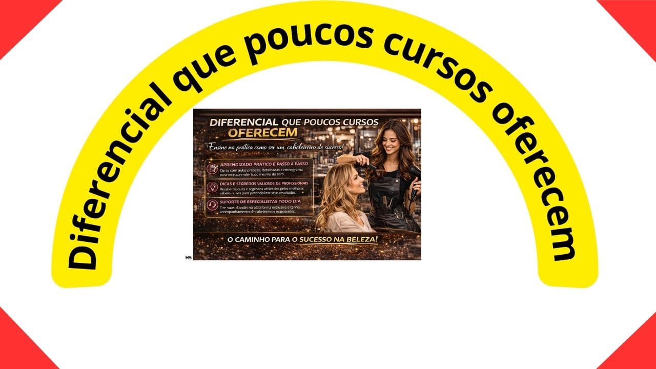 Seção que destaca os principais diferenciais e vantagens exclusivas oferecidas pelo curso.