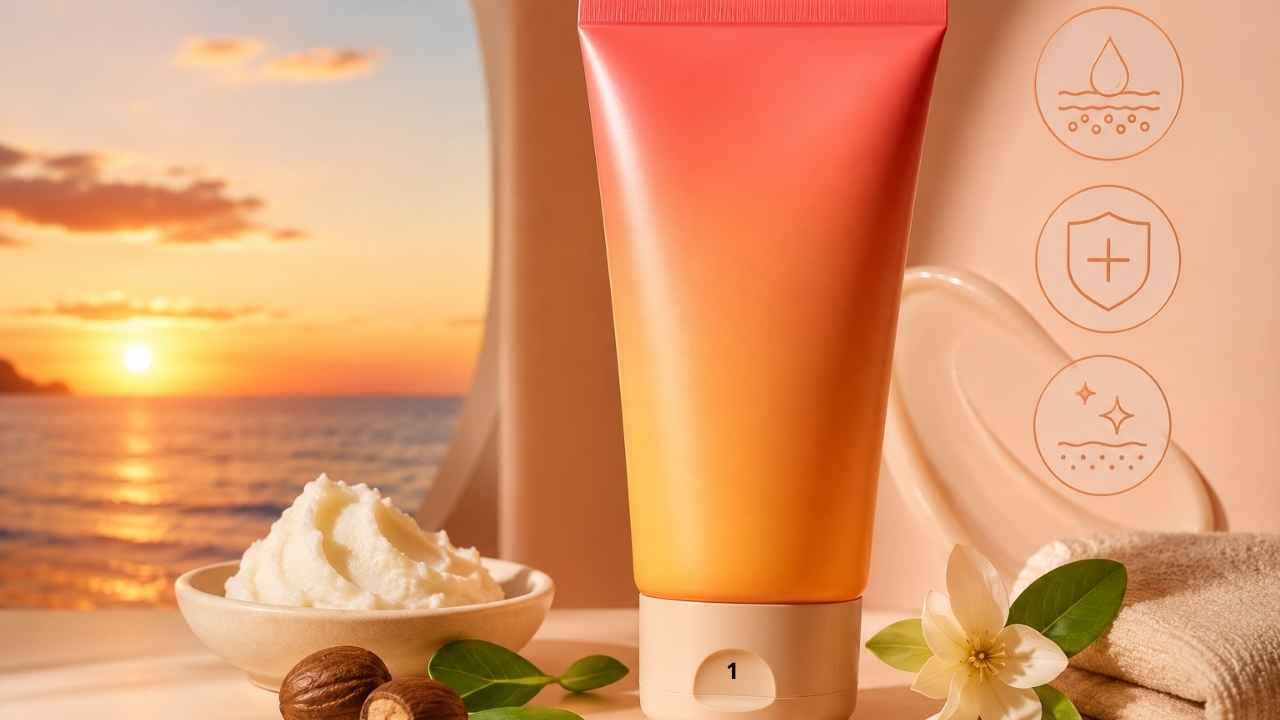 Skelt Amalfi Sunset Hidratante Corporal 200g ajuda a manter a pele hidratada
