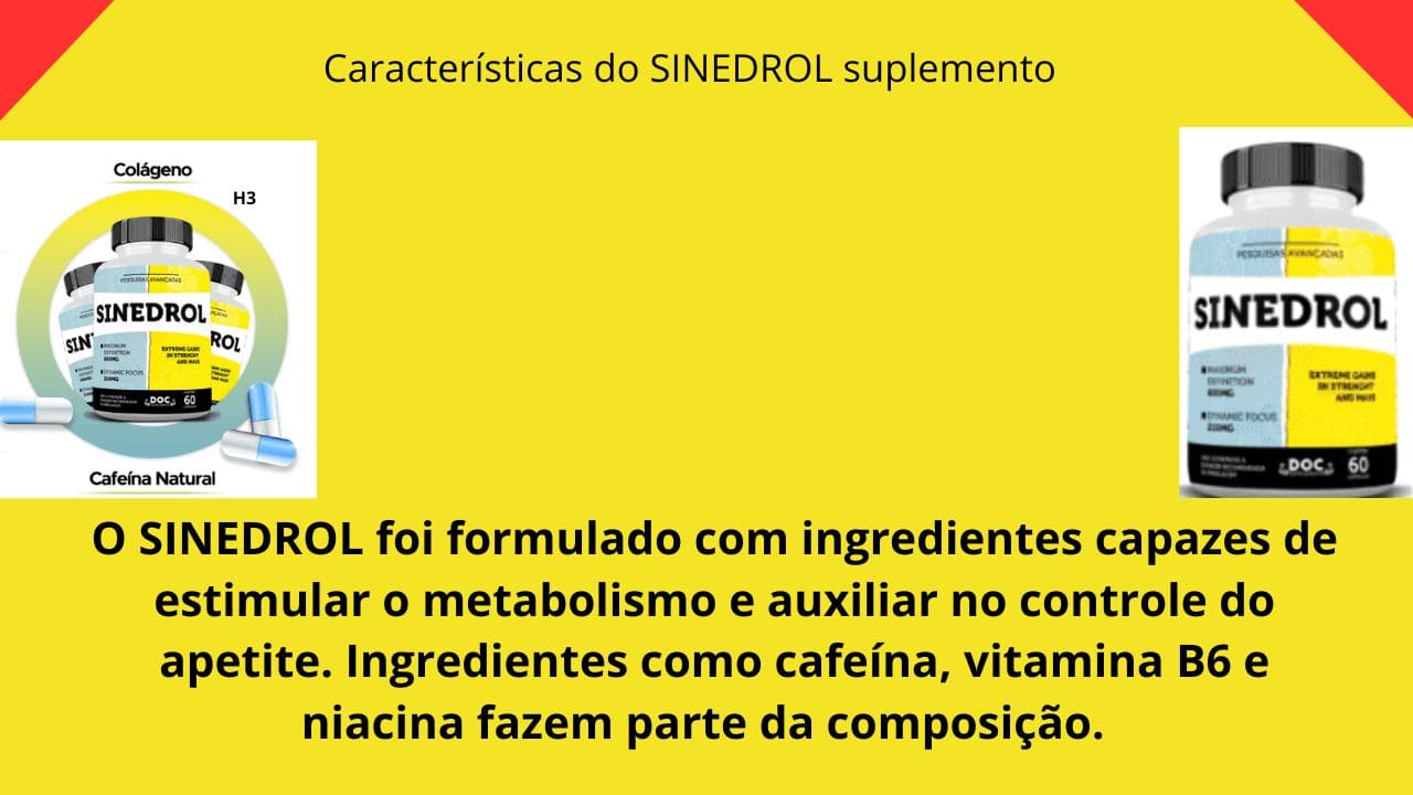 imagem de Principais Atributos do Suplemento SINEDROL