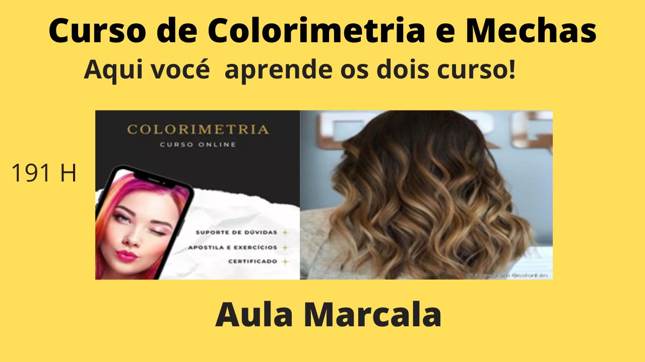 CURSO DE MECHAS,APRENDA FAZER MECHAS COMO PROFISSIONAL ,COMPRE AGORA ESSE CURSO! Essa é a sua chance de acabar com as inseguranças na hora de (des)colorir os cabelos! O DAMI'S Treinamentos oferece um Curso Online de Colorimetria que vai te ensinar tudo que você precisa saber para se tornar um colorista de SUCESSO!