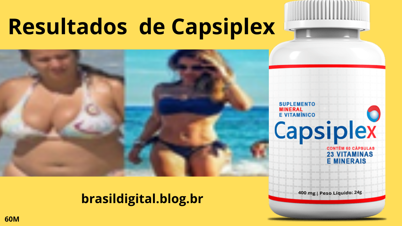 Rico em vitaminas e minerais essenciais, ele promove uma verdadeira revolução no seu metabolismo, queimando gordura de forma rápida e proporcionando uma perda de peso segura, eficiente, definitiva e saudável. Capsiplex é completo e eficaz no equilíbrio ideal que o seu corpo necessita. O composto do Capsiplex é considerado por especialistas o melhor para quem deseja ter o corpo que tanto sonha. Seus efeitos são comprovados e diariamente ajudam milhares de pessoas por todo o Brasil.