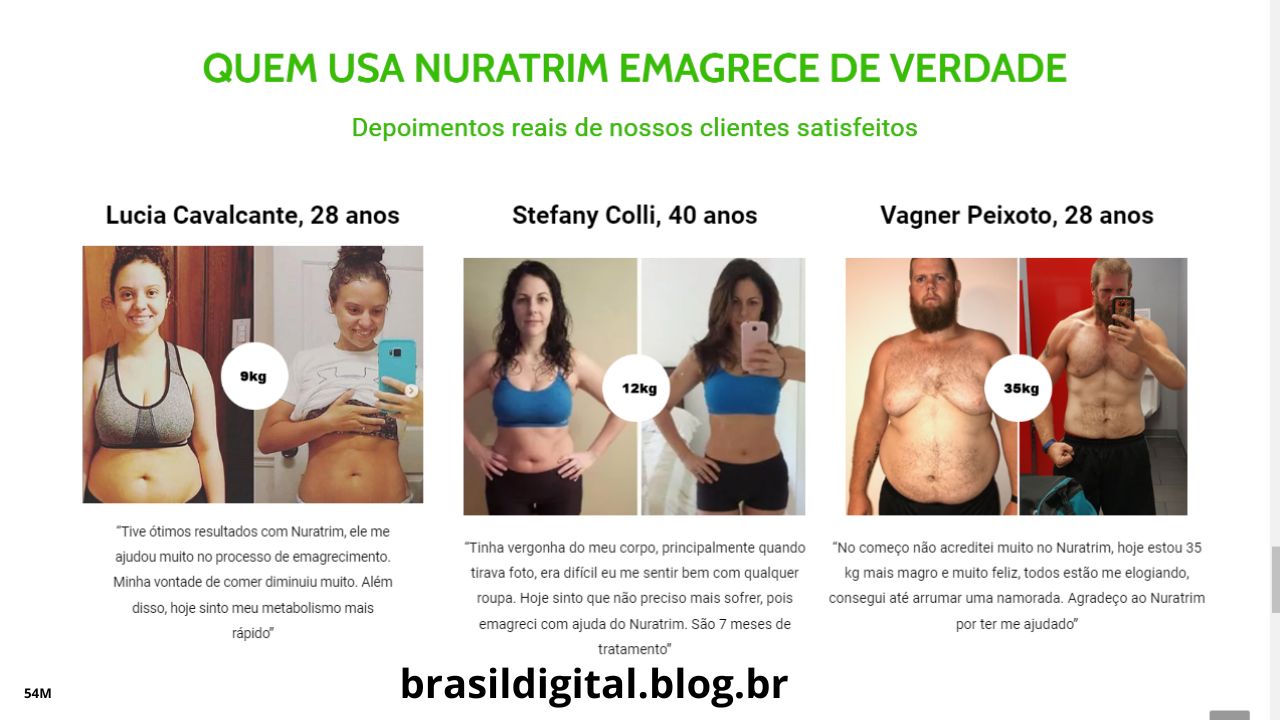 O Nuratrim é um suplemento que concentra seus ativos na perda de peso 24 horas, para assim criar um processo metabólico potente, auxiliando o corpo a queimar camadas de gorduras velhas, principalmente durante o sono que é crucial para o sucesso da dieta.