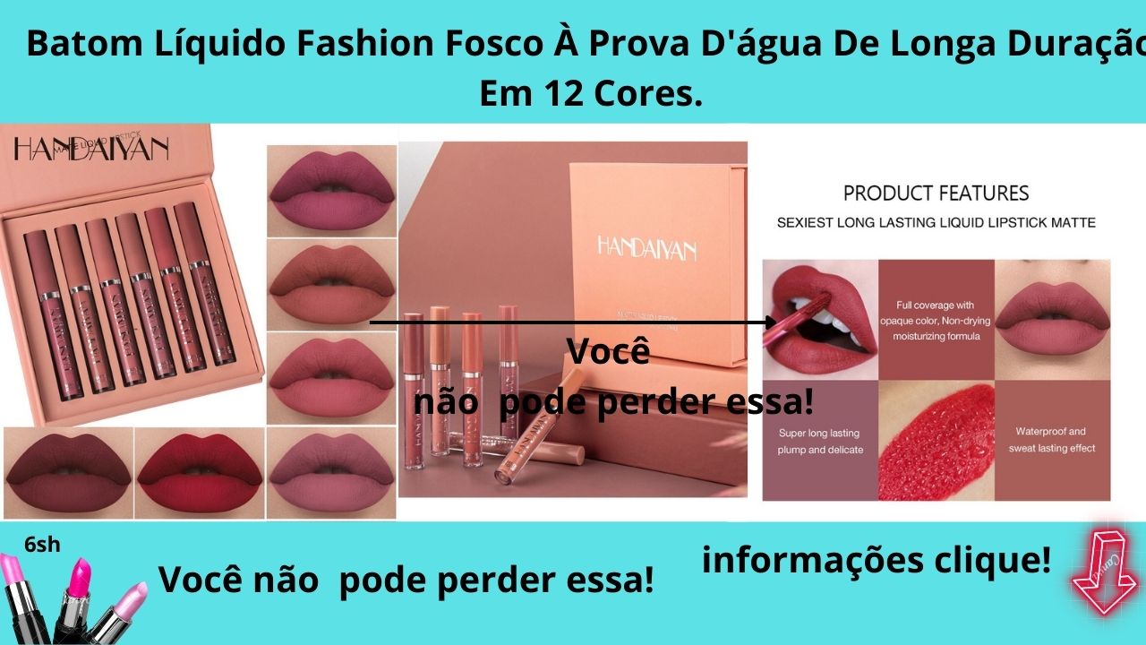 Descrição do produto! Em português Origem CN (Origem) Benefício de longo prazo para benefícios a longo prazo Modelo DE 6 cores Elemento de elemento / Peso líquido 2,5 ml Quantidade 6 País de fabricação do país da China! Amelhor tecnologia! Certificação GZZZ