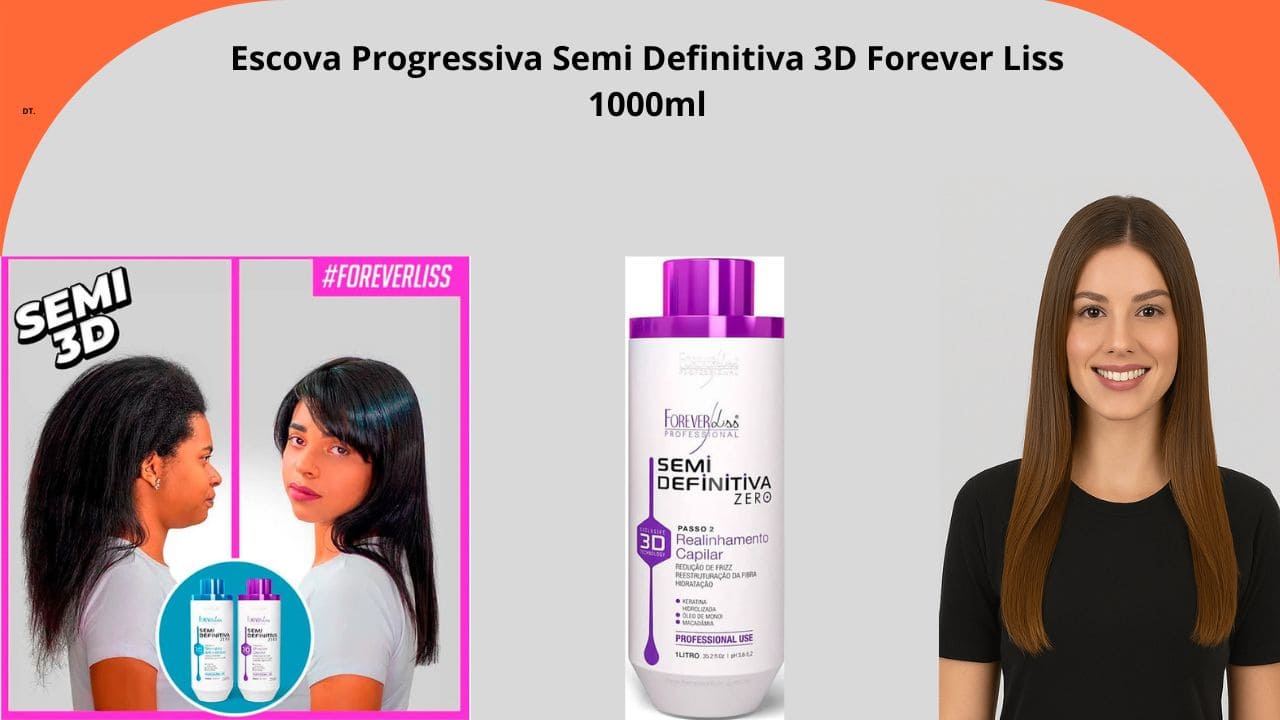 Progressiva 3D Forever Liss Semi Definitiva – Formato Profissional 1000ml