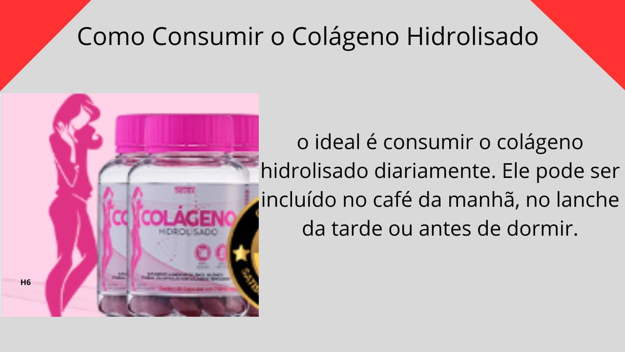 Orientações sobre as formas de uso e a maneira correta de consumir colágeno hidrolisado.”