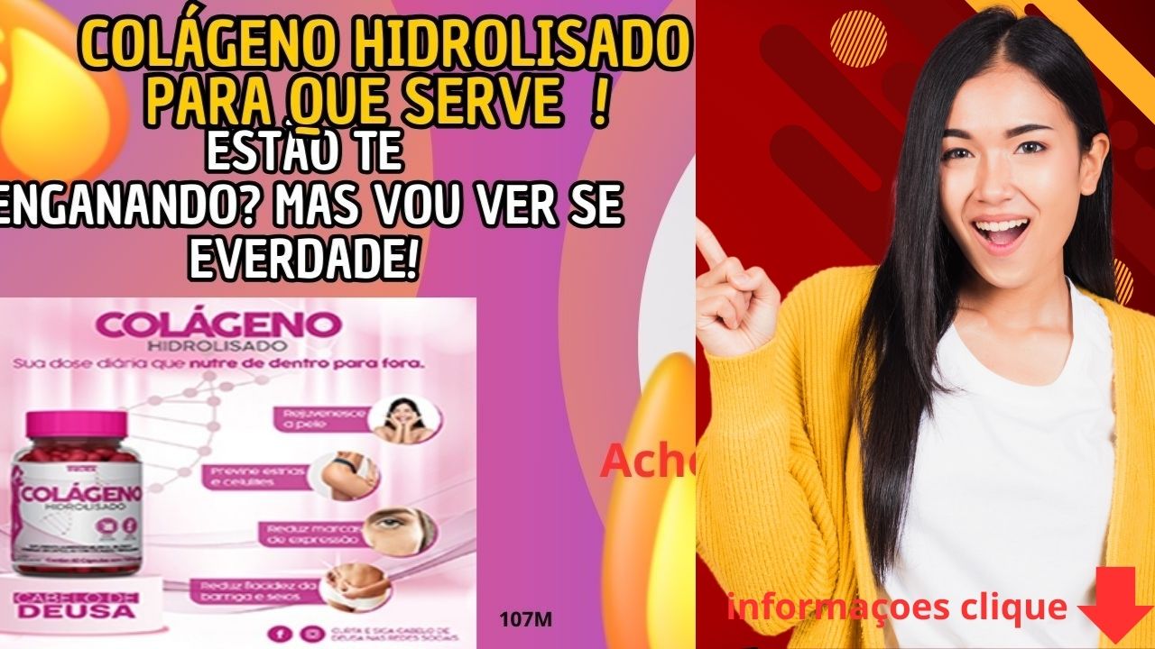 Reduz marcas de expressão Com o passar do tempo nosso corpo sofre mudanças na estrutura da pele. A falta de alguns nutrientes resultam em algumas linhas de expressão. A ação do Colágeno Hidrolisado restaura essa estrutura, eliminando as rugas e linhas de expressão.