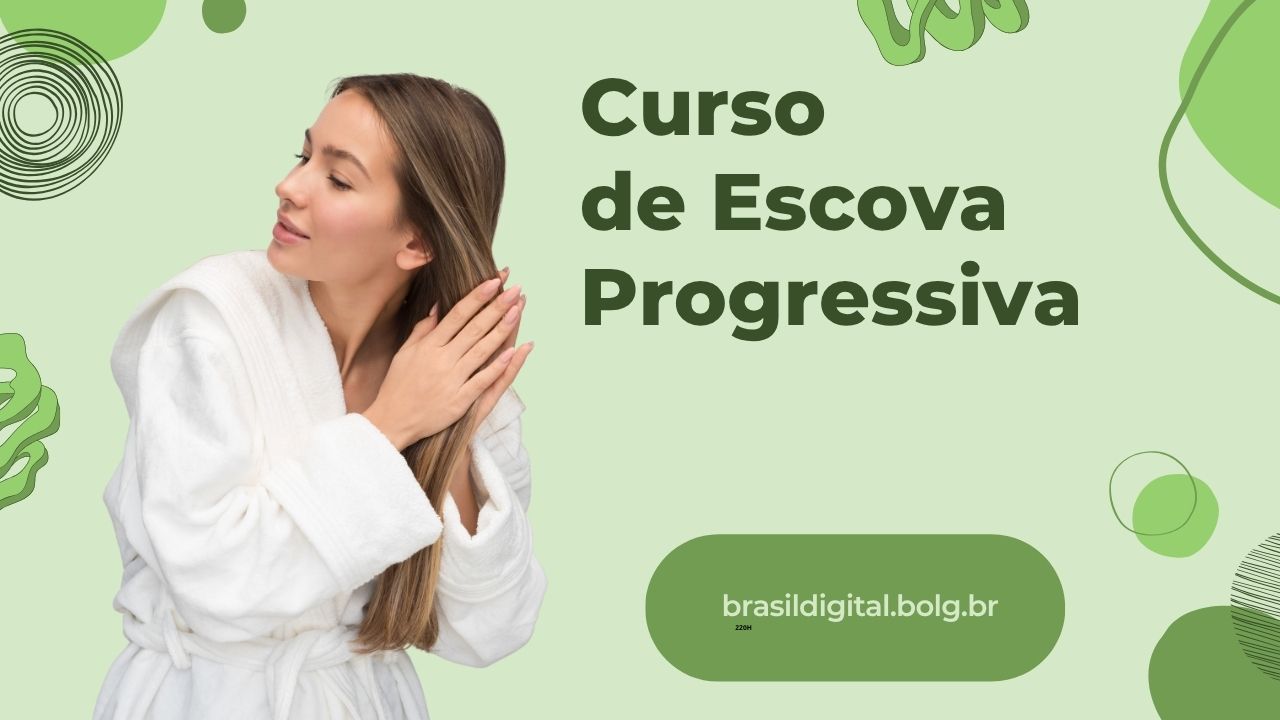 Curso de escova progressiva e alisamento profissional para iniciantes e profissionais da beleza