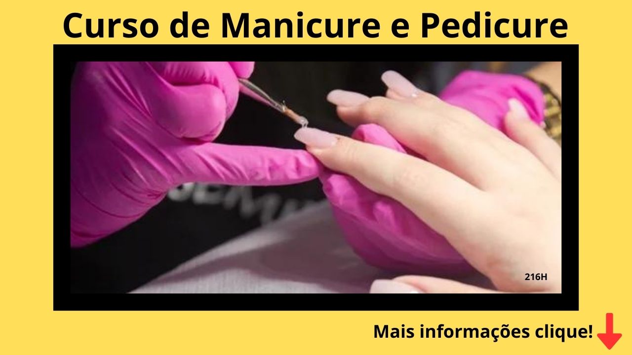 Curso de Manicure e Pedicure: Transforme Unhas em Obras de Arte Seja bem-vindo ao nosso empolgante Curso de Manicure e Pedicure, onde a arte encontra a beleza em cada unha! Este curso é projetado para aqueles que desejam mergulhar no emocionante mundo do cuidado com as unhas, aprendendo técnicas profissionais que vão além da simples estética. O que você irá aprender: Fundamentos da Manicure e Pedicure: Desde a anatomia das unhas até os procedimentos básicos de higiene e esterilização, você dominará os princípios essenciais para garantir a segurança e a saúde dos seus clientes. Design de Unhas: