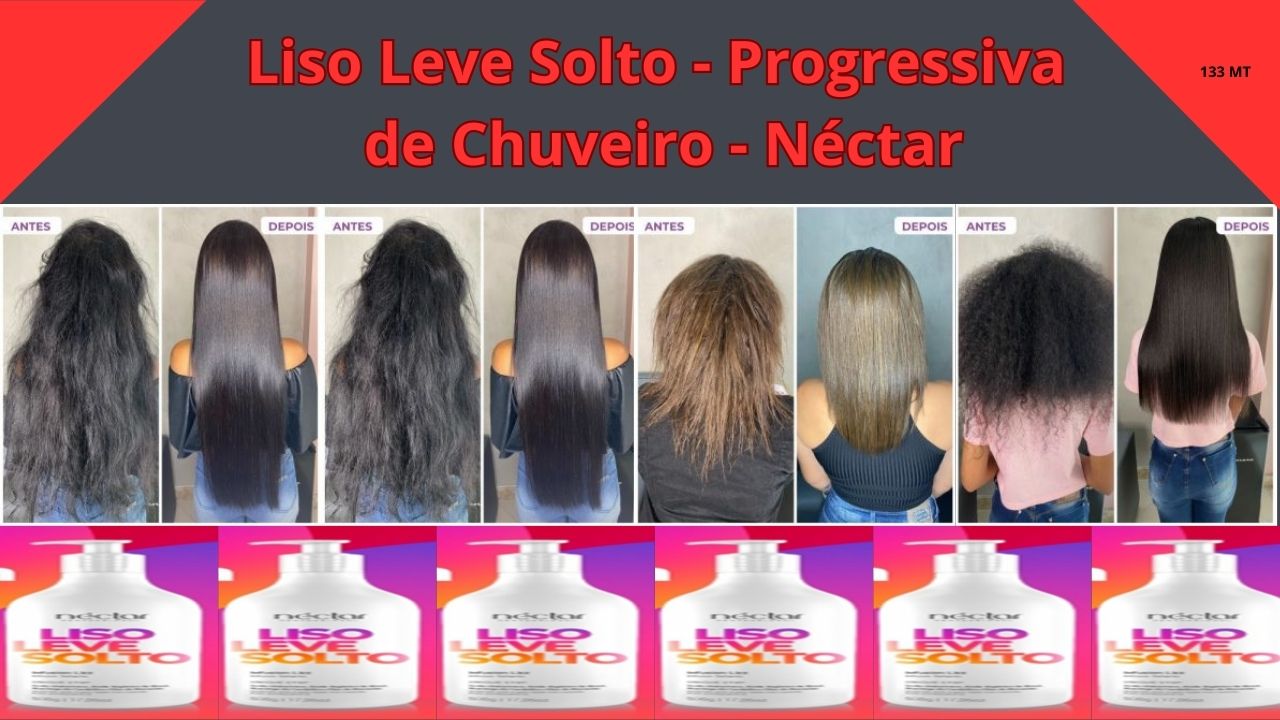 Com qual frequência devo usar? Você pode usar sempre que quiser o efeito liso natural. A frequência vai depender do seu cabelo e do quanto liso deseja. Geralmente 1 vez na semana é o ideal. Os resultados irão melhorar com a frequência do uso. As grávida pode usar! Sim! A LISO LEVE SOLTO NÉCTAR não possui contra indicação e pode ser utilizado por gestantes e lactantes, na dúvida, consulte seu médico.