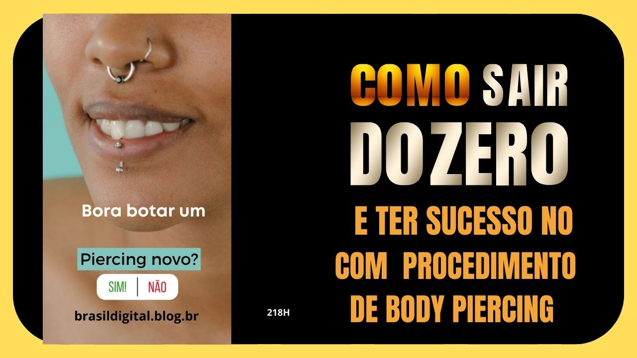 Você está pronto para elevar suas habilidades em body piercing? Bem-vindo ao curso profissional definitivo de body piercing, projetado para aspirantes a profissionais como você! Neste curso abrangente, você aprenderá tudo, desde os fundamentos até técnicas avançadas. Abordaremos anatomia essencial, uso de ferramentas e práticas de higiene que todo profissional deve dominar.