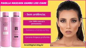 A Máscara Reconstrutora Liss Ciare Bambu foi desenvolvida para auxiliar no tratamento dos fios, hidratando e reconstruindo toda a fibra capilar. Sua composição à base de aminoácidos, Triboxyl AAC*, extrato de broto de bambu e limão proporciona um resultado perfeito, com brilho e maciez, sem danificar os fios.