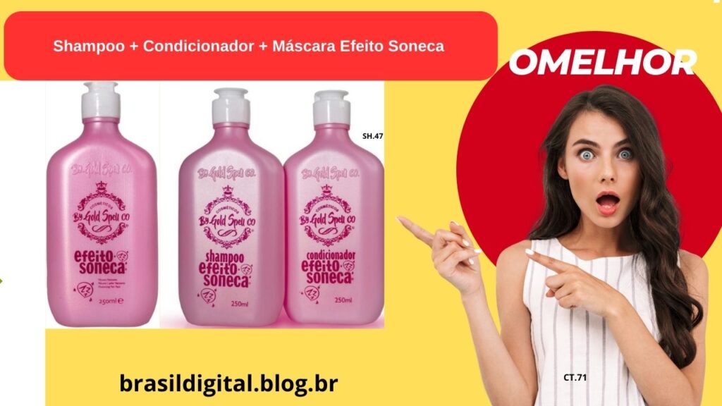 Composto por Shampoo, Condicionador e Máscara, esse trio poderoso foi desenvolvido com ativos nutritivos que agem durante o descanso, promovendo uma limpeza suave, hidratação profunda e tratamento intensivo dos fios. Shampoo Efeito Soneca: Limpa sem agredir, preparando os fios para absorver melhor os nutrientes.