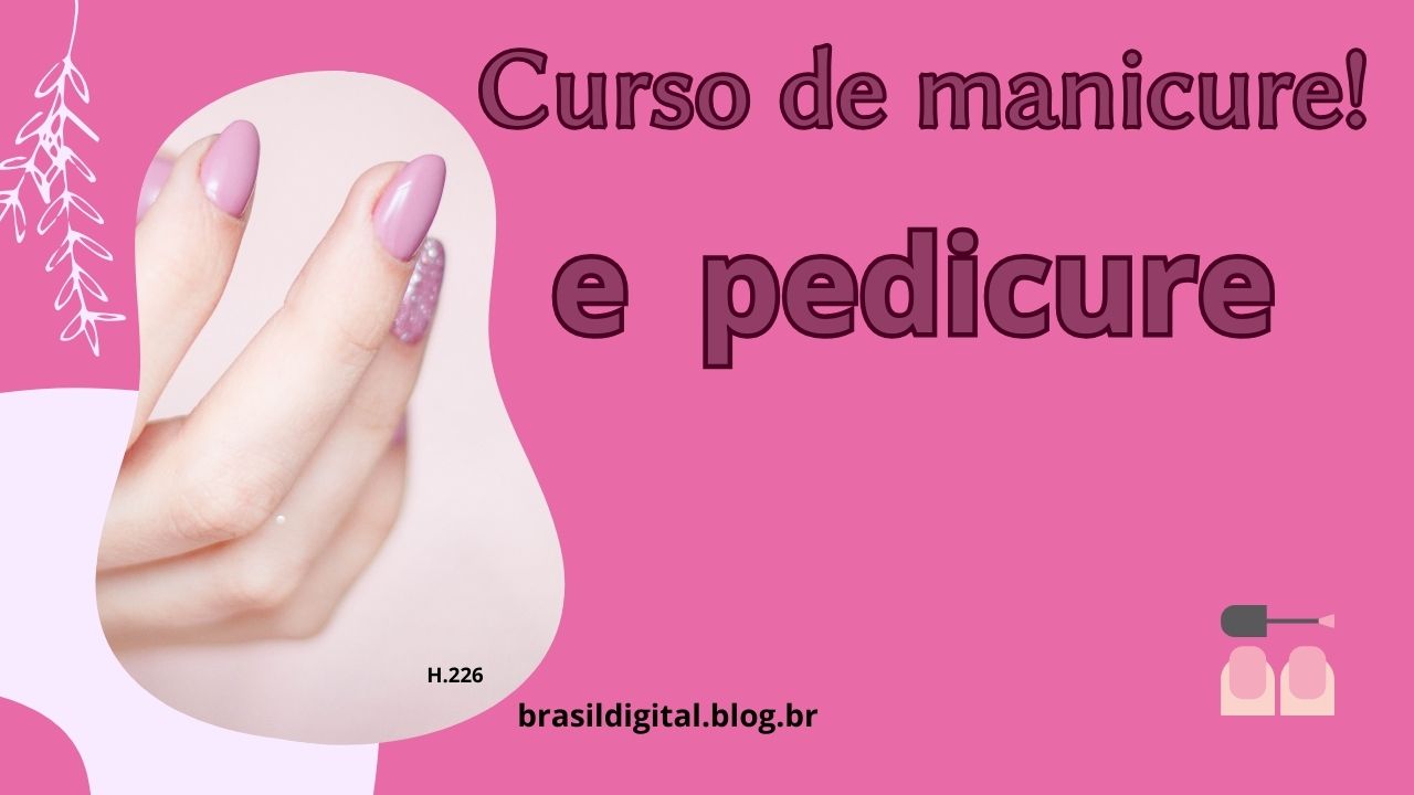 Imagem representando curso profissional de manicure e pedicure”