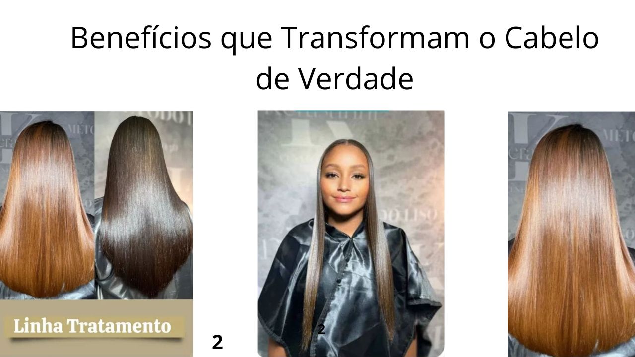 Profissional Método Liso 3D Shampoo Detox e Ativo Kerastinni proporcionando cabelos lisos, nutridos e com brilho intenso, ideal para tratamento capilar profissional."