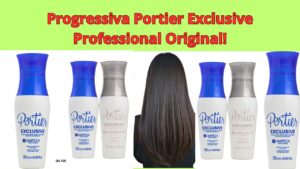 Portier Exclusive Progressiva – escova alisam-te que hidrata, fortalece e deixa os cabelos lisos, sedosos e com brilho intenso.”