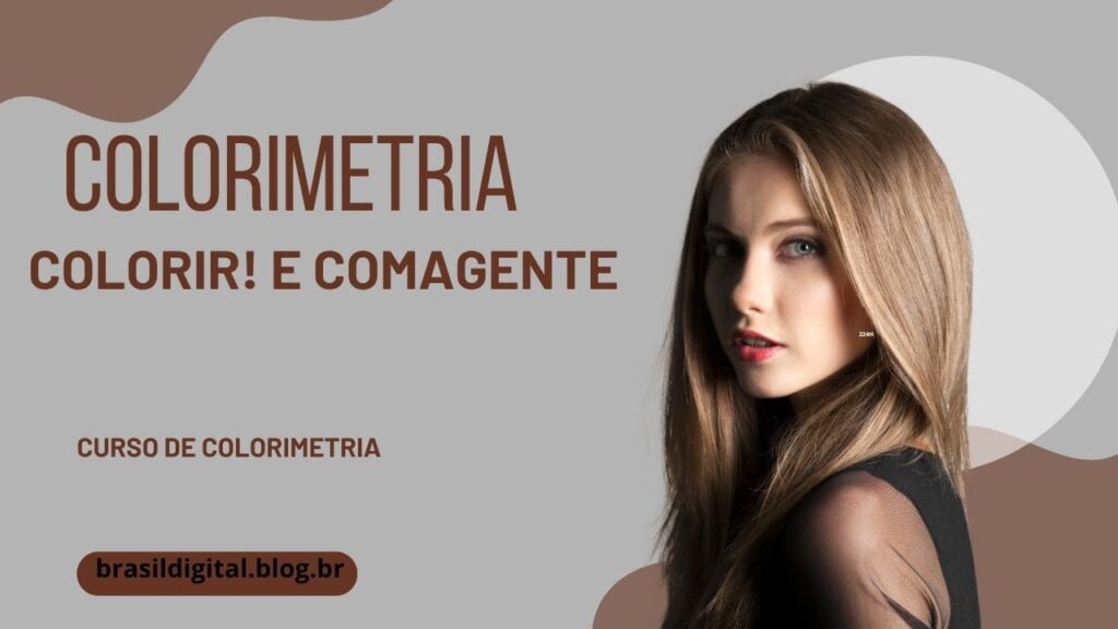 Curso de colorimetria e mechas ensinando técnicas de coloração capilar profissional