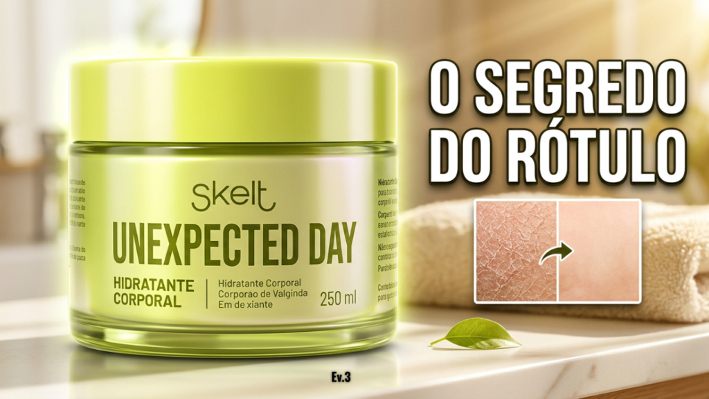 Skelt Unexpected Day Hidratante Corporal 200g apresentado como opção para quem avalia se vale a pena comprar.