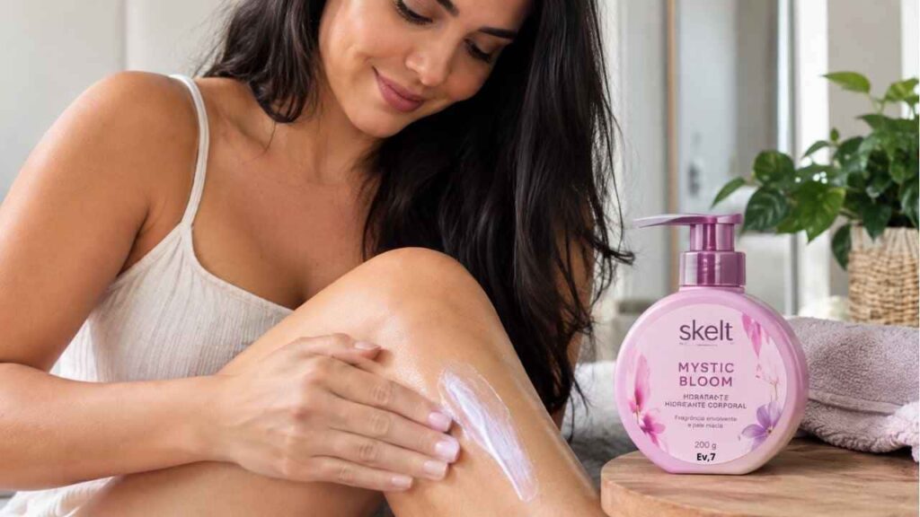 Hidratante Corporal Skelt Mystic Bloom 200g para hidratação da pele