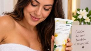 Korres Gardênia Grega Hidratante Corporal 200ml para hidratação e cuidado diário da pele